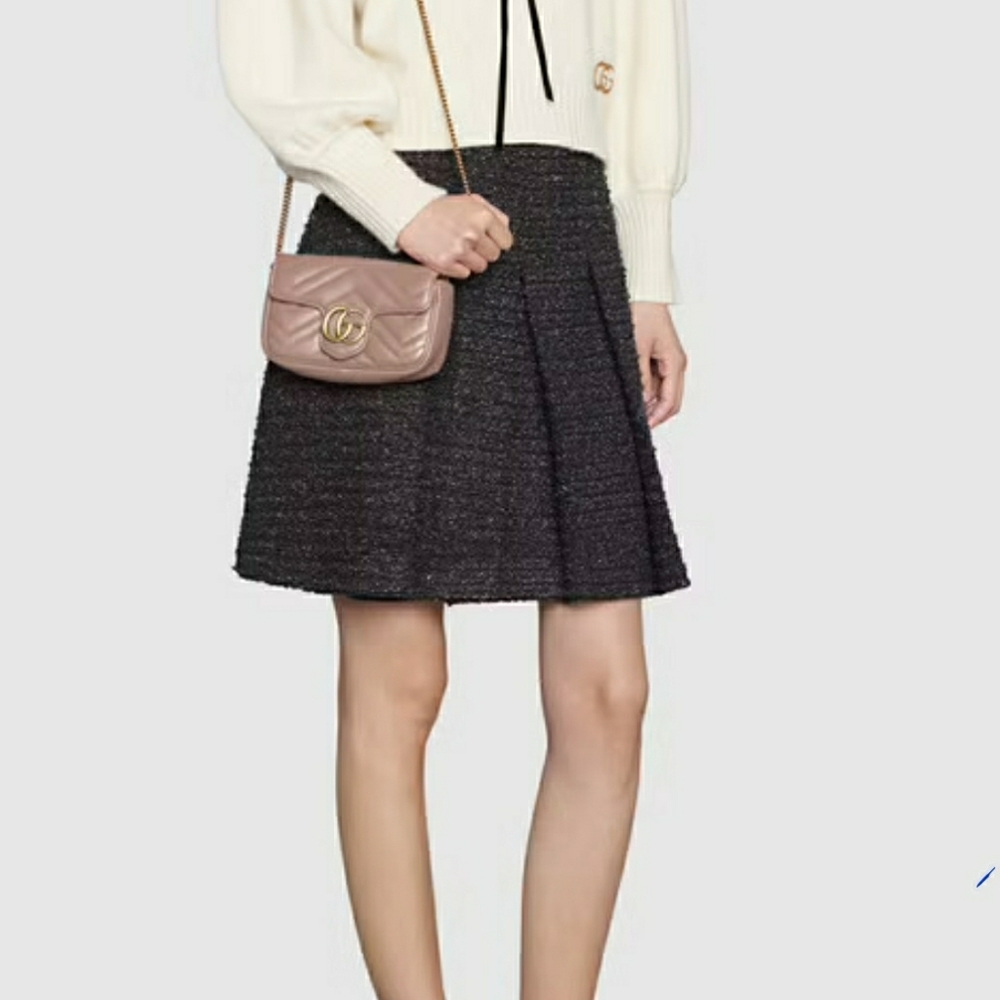 Gucci Marmont Matelassé Leather Super Mini Bag